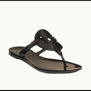 BNIB Jack Rogers Georgica black jellies size 8